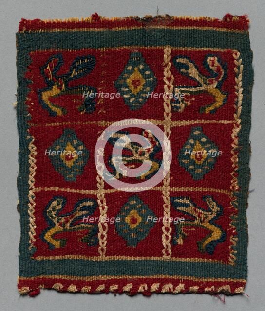 Ornamental Square, 400s - 600s. Creator: Unknown.