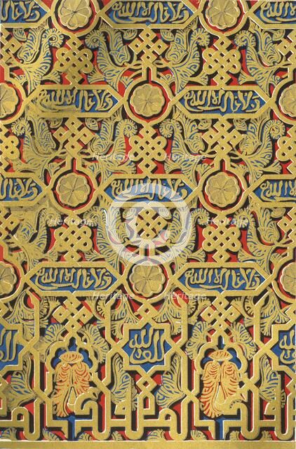 'Ornaments on panel, Hall of Ambassadors', 1907. Creator: Unknown.