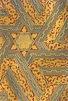Ornaments on the walls, House of Sanchez 1907. Creator: Unknown