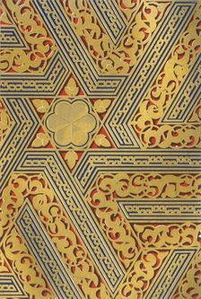 Ornaments on the walls, House of Sanchez 1907. Creator: Unknown