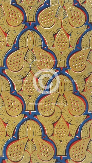 'Ornaments in spandrils of arches, Hall of the Abencerrages', 1907. Creator: Unknown.