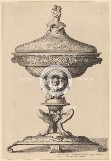 Ornate Goblet, 1642. Creator: Wenceslaus Hollar.