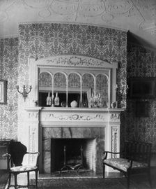 Ornate interiors of Chandler Hale house, 1001 16th St., N.W., Washington, D.C., c1900. Creator: Frances Benjamin Johnston