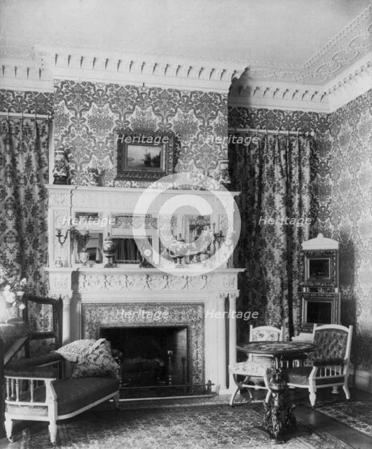 Ornate interiors of Chandler Hale house, 1001 16th St., N.W., Washington, D.C., c1900. Creator: Frances Benjamin Johnston.