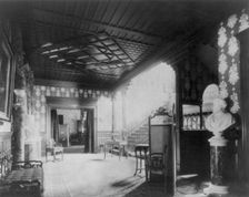 Ornate interiors of Chandler Hale house, 1001 16th St., N.W., Washington, D.C., c1900. Creator: Frances Benjamin Johnston