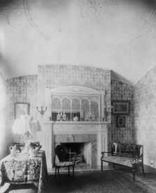 Ornate interiors of Chandler Hale house, 1001 16th St., N.W., Washington, D.C., c1900. Creator: Frances Benjamin Johnston
