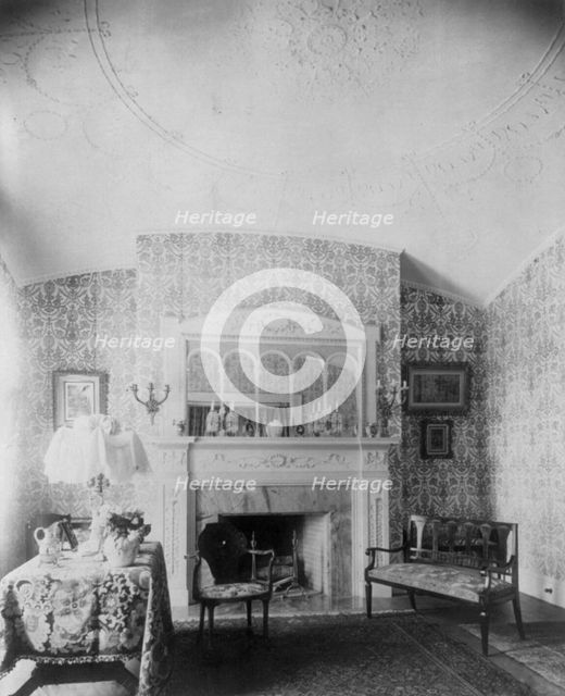 Ornate interiors of Chandler Hale house, 1001 16th St., N.W., Washington, D.C., c1900. Creator: Frances Benjamin Johnston.