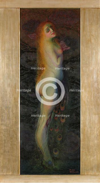 Oro ed azzurro. Creator: Nomellini, Plinio (1866-1943).