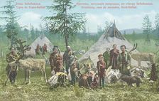 Orochens, nomadic foreigners, in the north of Transbaikalia, 1904-1917. Creator: Unknown