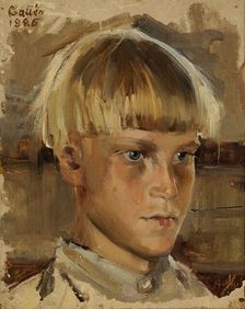 Orphan Boy, 1886. Creator: Akseli Gallen-Kallela