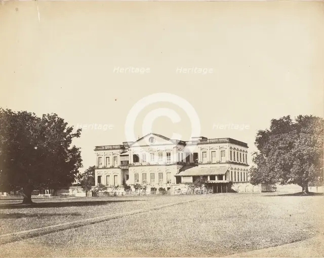 Orphan School, Calcutta, 1850s. Creator: Captain R. B. Hill.