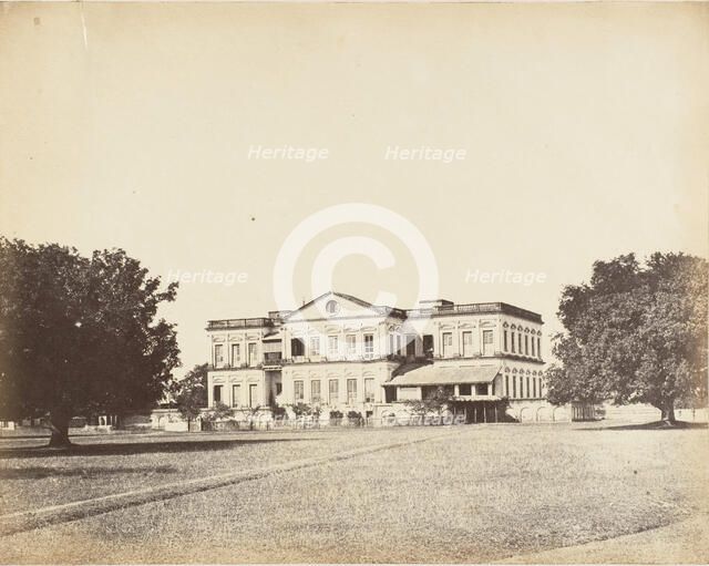 Orphan School, Calcutta, 1850s. Creator: Captain R. B. Hill.
