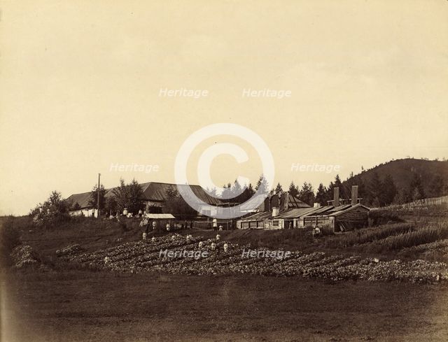Orphanage at the Nizhniaia Kara Mining Works, 1891. Creator: Aleksei Kuznetsov.