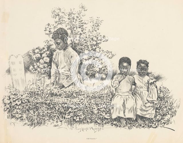 Orphans, 1899. Creator: Jay Campbell Phillips.