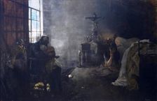 Orphans, 1890. Creator: Fernando Cabrera Cantó