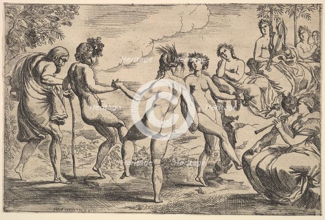Orpheus, 1610-42. Creator: Pierre Brebiette.