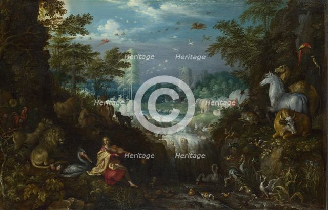 Orpheus, 1628. Artist: Savery, Roelant (1576-1639)