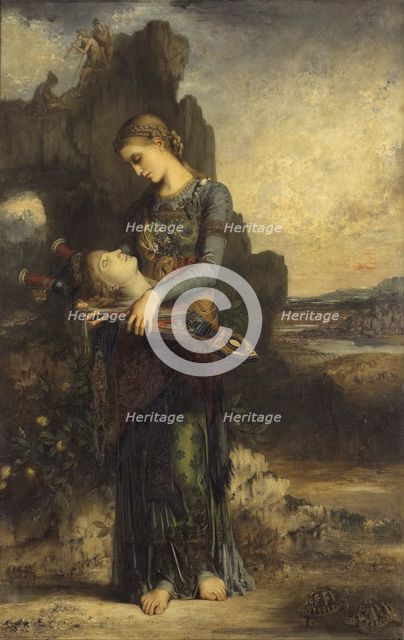 Orpheus, 1865. Artist: Moreau, Gustave (1826-1898)