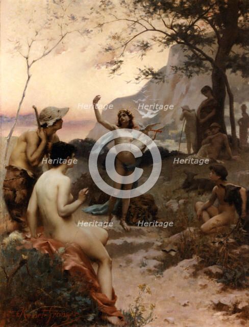 Orpheus, 1884. Creator: Rosset-Granger, Édouard (1853-1934).