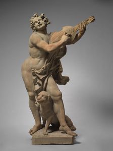 Orpheus and Cerberus, c. 1765. Creator: Ferdinand Tietz (Austrian, 1708-1777)