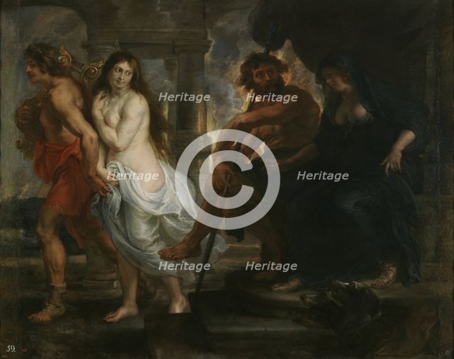 Orpheus and Eurydice, 1636-1638. Artist: Rubens, Pieter Paul (1577-1640)