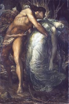 Orpheus and Eurydice, 1872. Creator: George Frederick Watts