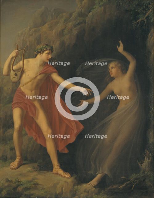 Orpheus and Eurydice, 1826. Creator: Carl Andreas August Goos.