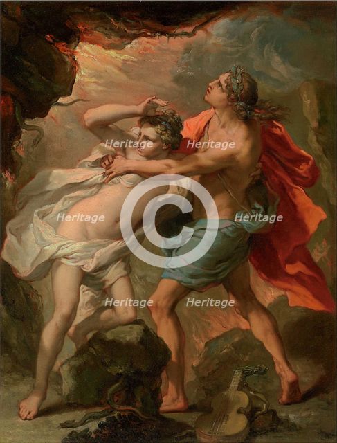 Orpheus and Eurydice.