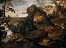 Orpheus and Eurydice, ca. 1505-1510. Creator: Titian (1488-1576)