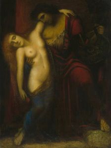 Orpheus and Eurydice. Creator: Frey-Moock, Adolf (1881-1954)
