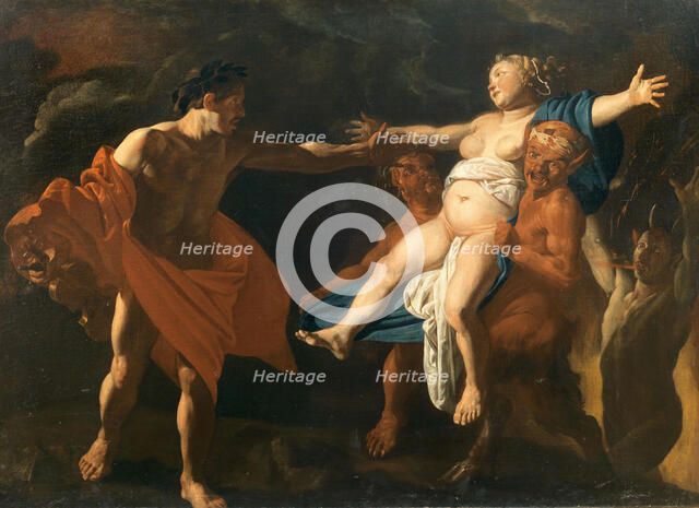 Orpheus and Eurydice. Creator: Moeyaert, Claes Cornelisz. (1592-1655).