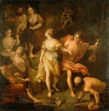 Orpheus and Eurydice, about 1709. Creator: Jean Raoux