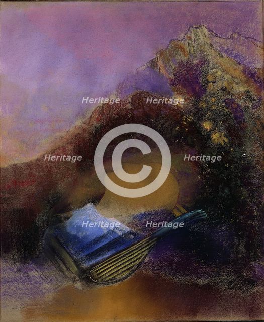 Orpheus, c. 1903-1910. Creator: Odilon Redon (French, 1840-1916).