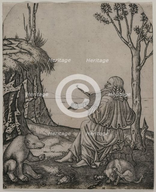 Orpheus Charming the Animals, c. 1505. Creator: Marcantonio Raimondi (Italian, 1470/82-1527/34).