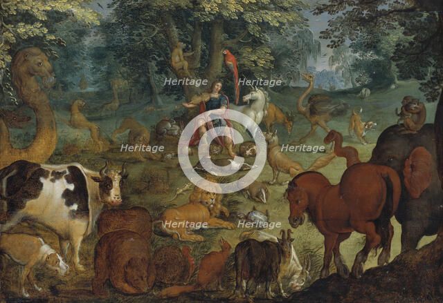 Orpheus Charming the Beasts. Creator: Unknown.