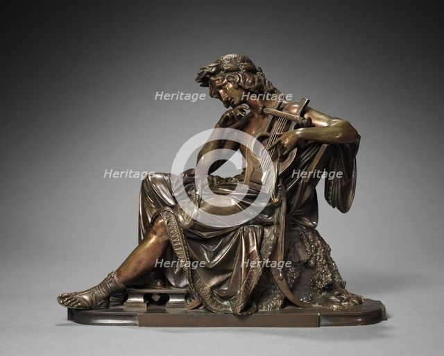 Orpheus, early 1860s. Creator: Albert-Ernest Carrier-Belleuse (French, 1824-1887).