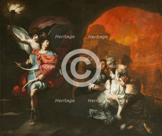 Orpheus in the Hell, 1662. Creator: Lairesse, Gérard, de (1640-1711).