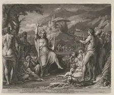 Orpheus Instructing a Savage People in Theology and the Ar..., plate dated May 1, 1791, issued 1792. Creator: James Barry
