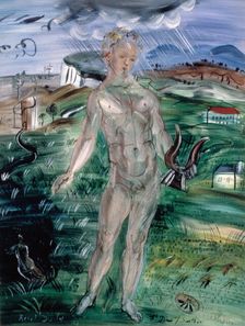 Orpheus, Normandy countryside 1929. Artist: Raoul Dufy