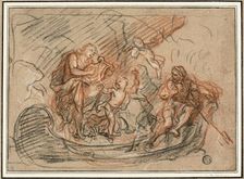 Orpheus on the River Styx, n.d. Creator: Antoine Coypel