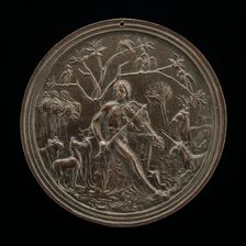 Orpheus Playing to the Animals, late 15th - early 16th century. Creator: Moderno
