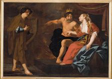 Orpheus, Pluto and Proserpina. Creator: Moeyaert, Claes Cornelisz. (1592-1655)
