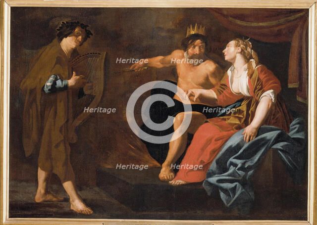Orpheus, Pluto and Proserpina. Creator: Moeyaert, Claes Cornelisz. (1592-1655).