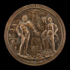 Orpheus Redeeming Eurydice, late 15th - early 16th century. Creator: Moderno