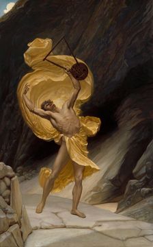 Orpheus returning from the Shades, 1885. Creator: Sir William Blake Richmond