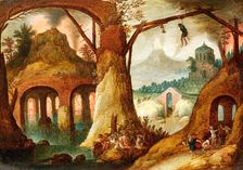 Orpheus Returning from the Underworld, 1630. Creator: Tobias Verhaecht