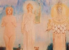 Orphée ou Visions de rêveries ou Diana (Orpheus or Visions of Reveries or Diana), 1912. Creator: Fernand Khnopff