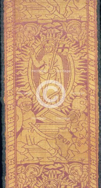 Orphrey Band (Depicting the Resurrection), Italy, 15th/16th century. Creator: Unknown.