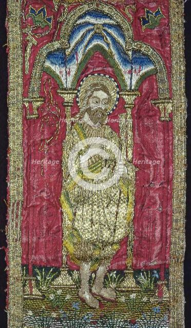 Orphrey Band, France, 16th century. Creator: Unknown.