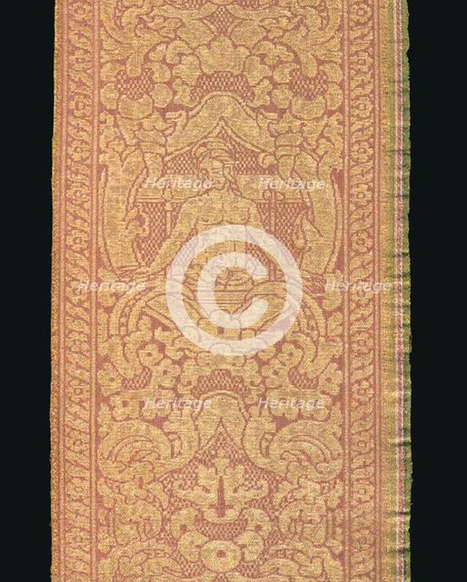 Orphrey Band, Italy, 15th/16th century. Creator: Unknown.